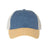 Valucap Pigment-Dyed Trucker Cap - Valucap SP510 Valucap Royal/ Mustard/ Stone Adjustable