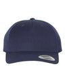 YP Classics Premium Five-Panel Curved Bill Snapback Cap - Yupoong 5789M