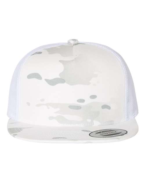 YP Classics Five-Panel Classic Trucker Cap - Yupoong 6006