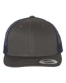 YP Classics 6606 Retro Trucker Cap | Wholesale Yupoong 6606 Retro Trucker Hat