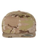 YP Classics Premium Flat Bill Snapback Cap - Yupoong 6089M