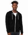 Bella + Canvas 3739 Unisex Sponge Fleece Full-Zip Hoodie Sweatshirt