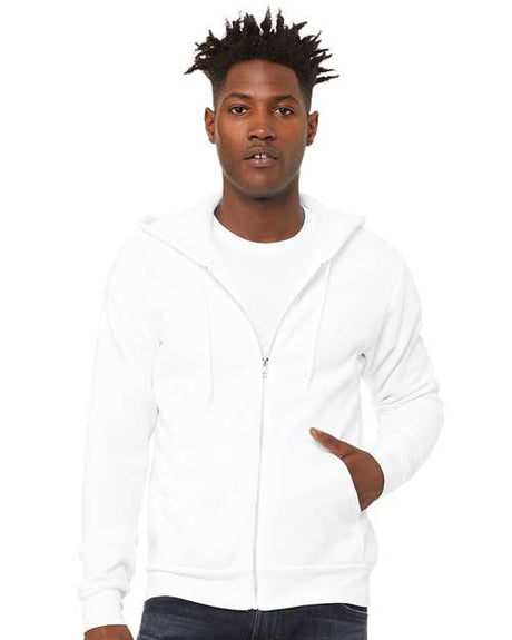 BELLA + CANVAS Unisex Sponge Fleece Full-Zip Hoodie Sweatshirt - BELLA + CANVAS 3739