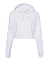 Bella + Canvas 7502 Women's Crop Fleece Hoodie Sweatshirt