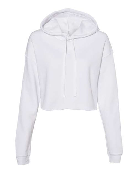 Bella + Canvas 7502 Women's Crop Fleece Hoodie Sweatshirt