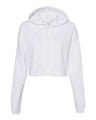 Bella + Canvas 7502 Women's Crop Fleece Hoodie Sweatshirt
