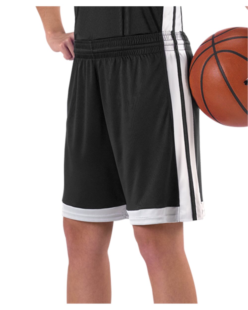 Alleson Athletic Women's Single Ply Basketball Shorts - Alleson Athletic 538PW