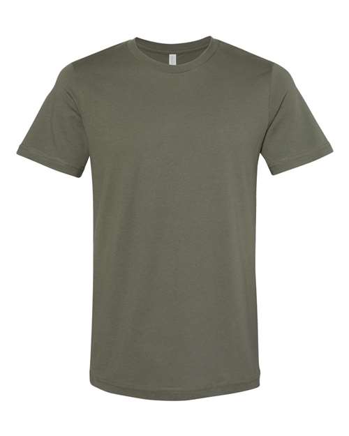 BELLA + CANVAS USA-Made Jersey Tee - BELLA + CANVAS 3001U BELLA + CANVAS Military Green XS