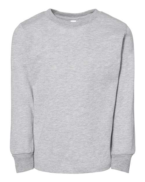 Bella + Canvas 3501T Toddler Jersey Long Sleeve Tee