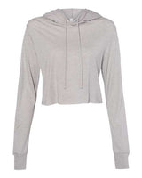 BELLA + CANVAS Women’s Triblend Crop Long Sleeve Hoodie - BELLA + CANVAS 8512
