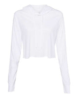 Bella + Canvas 8512 Women’s Triblend Crop Long Sleeve Hoodie