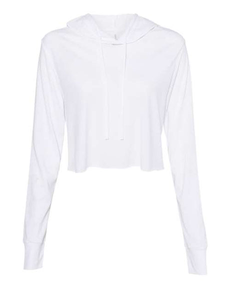 Bella + Canvas 8512 Women’s Triblend Crop Long Sleeve Hoodie