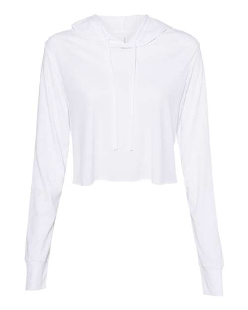 BELLA + CANVAS Women’s Triblend Crop Long Sleeve Hoodie - BELLA + CANVAS 8512