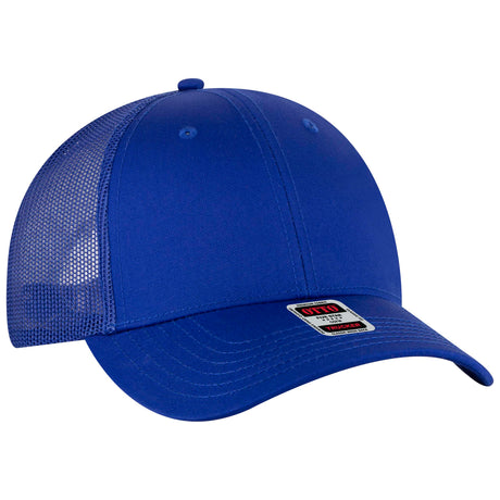 OTTO CAP® 6 Panel Low Profile Mesh Back Trucker Hat OTTO 83-1239