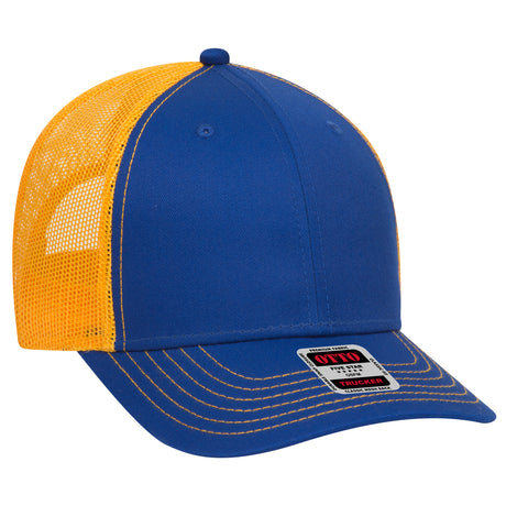 OTTO CAP® 6 Panel Low Profile Mesh Back Trucker Hat OTTO 83-1239