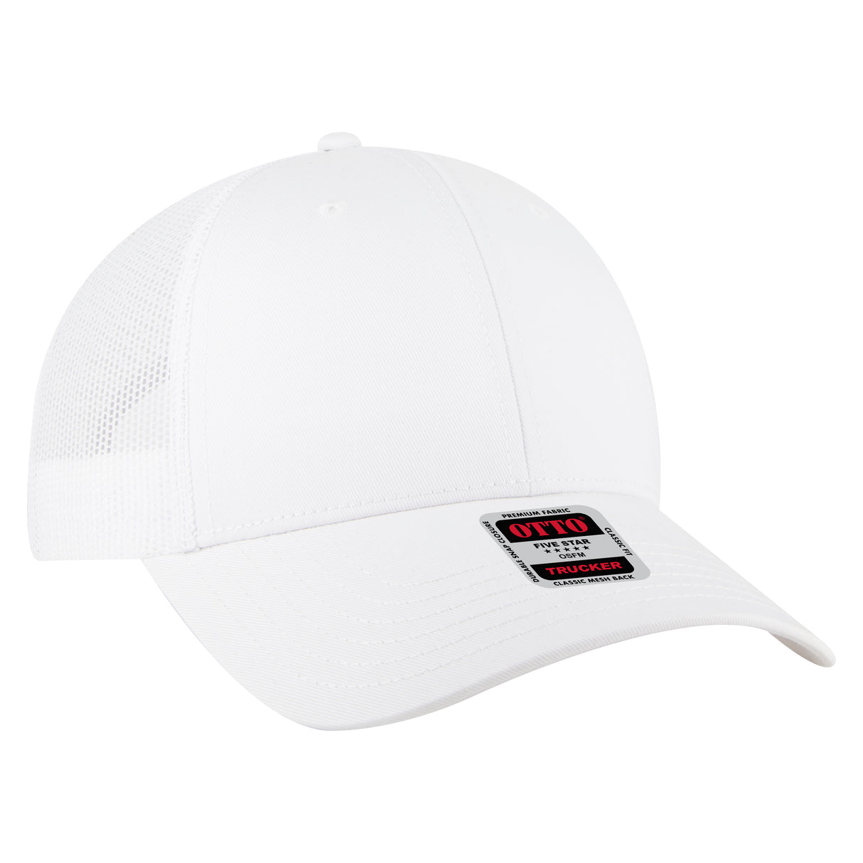 OTTO CAP® 6 Panel Low Profile Mesh Back Trucker Hat OTTO 83-1239