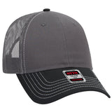 OTTO CAP® 6 Panel Low Profile Mesh Back Trucker Hat OTTO 83-1239