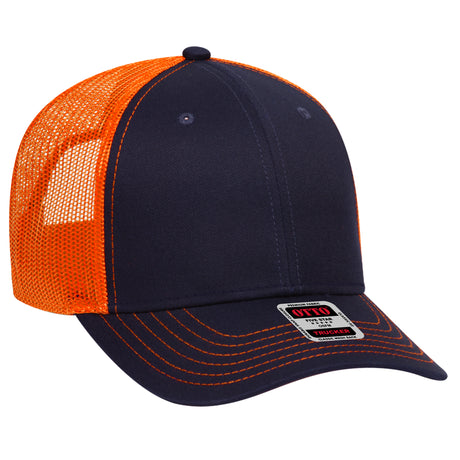 OTTO CAP® 6 Panel Low Profile Mesh Back Trucker Hat OTTO 83-1239