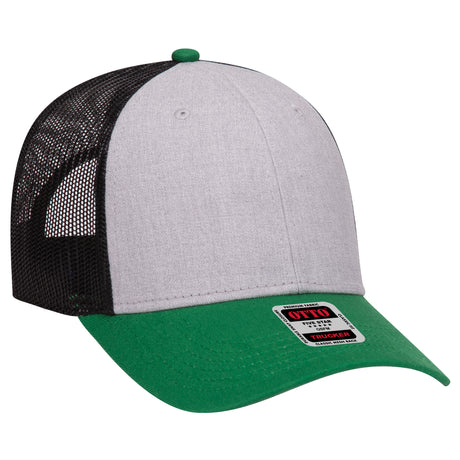 OTTO CAP® 6 Panel Low Profile Mesh Back Trucker Hat OTTO 83-1239