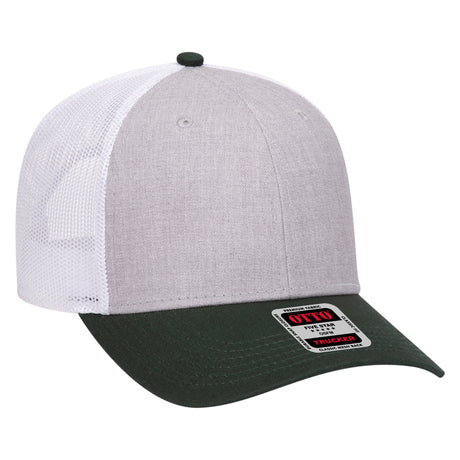 OTTO CAP 6 Panel Low Profile Mesh Back Trucker Hat OTTO 83-1239