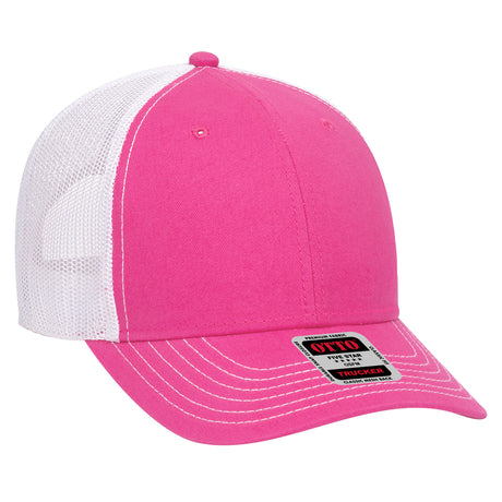 OTTO CAP® 6 Panel Low Profile Mesh Back Trucker Hat OTTO 83-1239