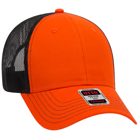 OTTO CAP® 6 Panel Low Profile Mesh Back Trucker Hat OTTO 83-1239