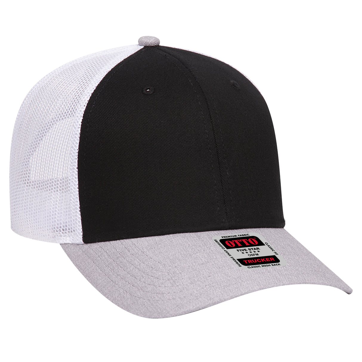 OTTO CAP® 6 Panel Low Profile Mesh Back Trucker Hat OTTO 83-1239