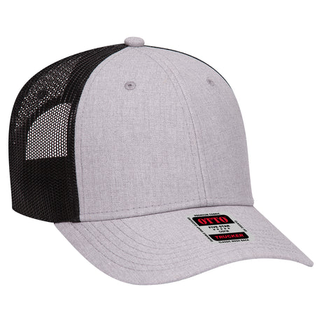 OTTO CAP 6 Panel Low Profile Mesh Back Trucker Hat OTTO 83-1239