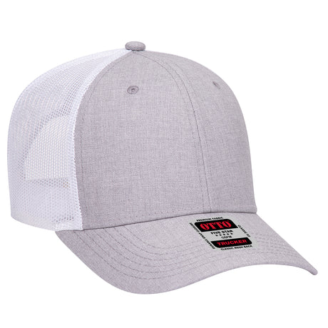 OTTO CAP 6 Panel Low Profile Mesh Back Trucker Hat OTTO 83-1239