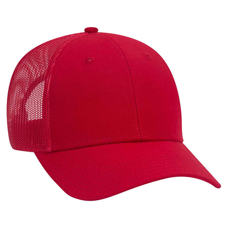 OTTO CAP® 6 Panel Low Profile Mesh Back Trucker Hat OTTO 83-1273
