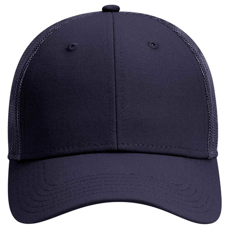 OTTO CAP 6 Panel Low Profile Mesh Back Trucker Hat OTTO 83-1273 Otto Cap 004 - Navy OSFM - Adult