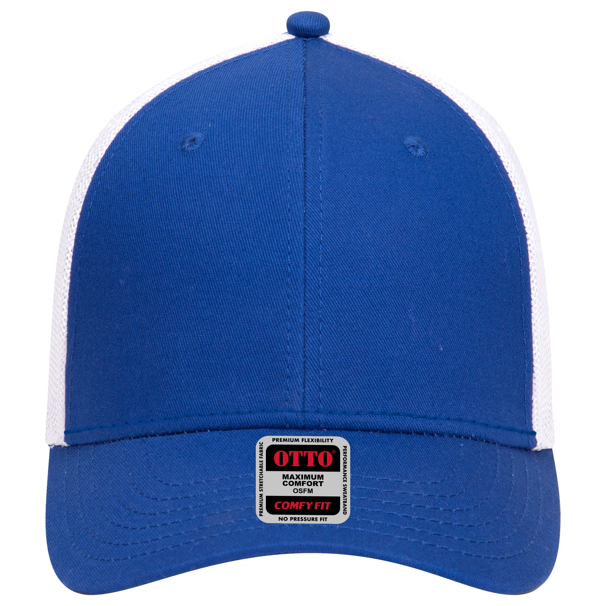 OTTO CAP "OTTO COMFY FIT" 6 Panel Low Profile Mesh Back Baseball Cap OTTO 83-1299 Otto Cap