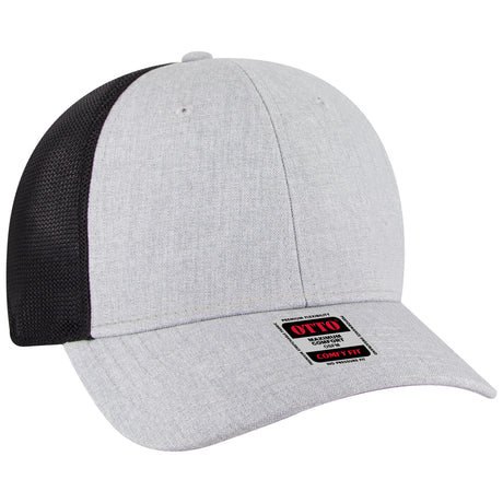 OTTO CAP® OTTO COMFY FIT® 6 Panel Low Profile Mesh Back Trucker Hat OTTO 83-1299