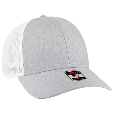OTTO CAP® OTTO COMFY FIT® 6 Panel Low Profile Mesh Back Trucker Hat OTTO 83-1299