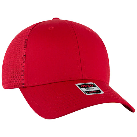 OTTO CAP® OTTO COMFY FIT® 6 Panel Low Profile Mesh Back Trucker Hat OTTO 83-2