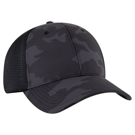OTTO CAP® OTTO COMFY FIT® 6 Panel Low Profile Mesh Back Trucker Hat OTTO 83-2