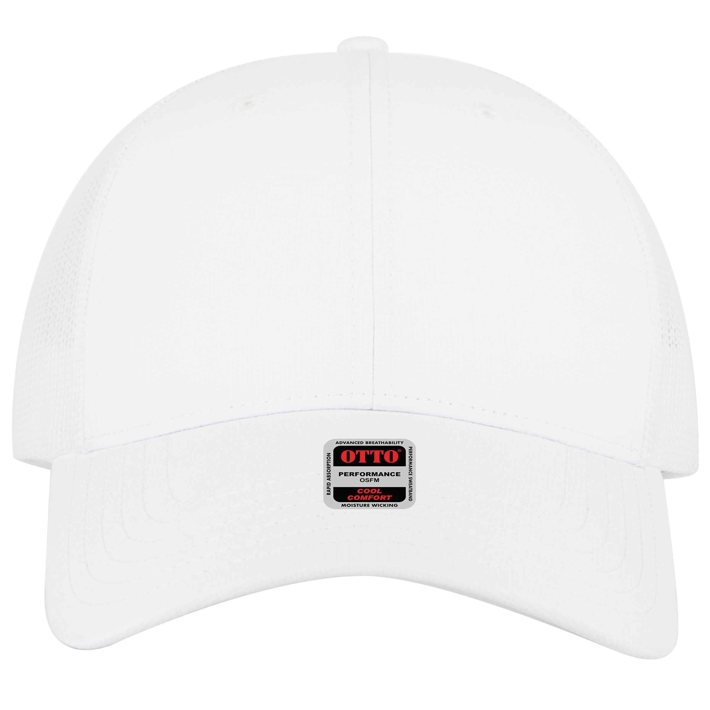 OTTO CAP 6 Panel Low Profile Mesh Back Trucker Hat OTTO 83-3 Otto Cap