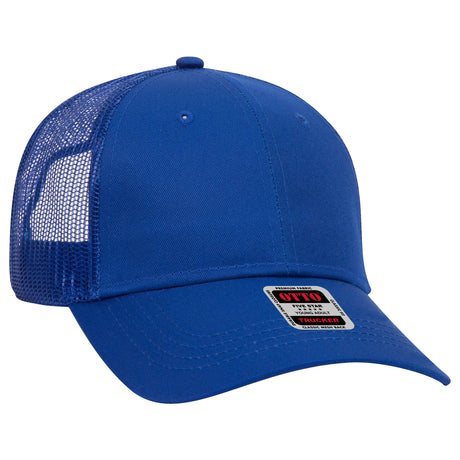 OTTO CAP® 6 Panel Low Profile Mesh Back Trucker Hat OTTO 83-473