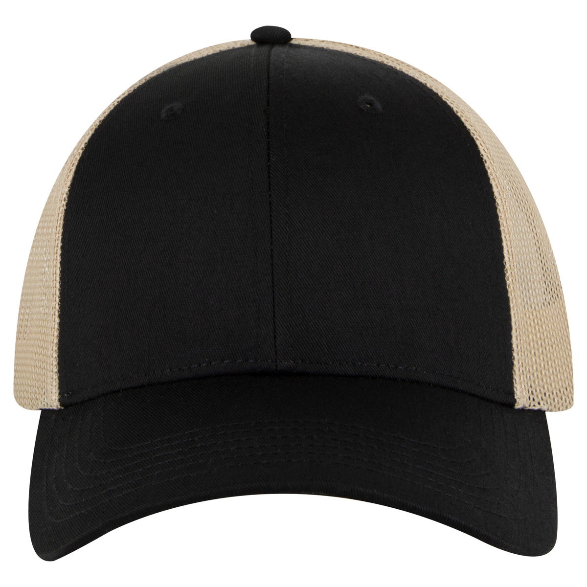 OTTO CAP 6 Panel Low Profile Mesh Back Trucker Hat OTTO 83-473 Otto Cap