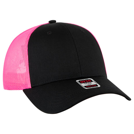 OTTO CAP® 6 Panel Low Profile Mesh Back Trucker Hat OTTO 83-473