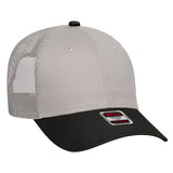 OTTO CAP 6 Panel Low Profile Mesh Back Trucker Hat OTTO 83-473