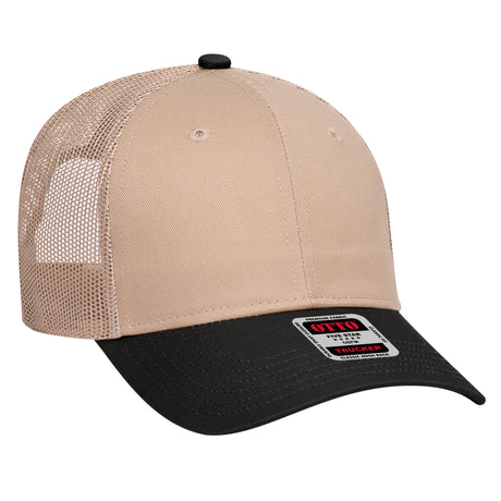 OTTO CAP® 6 Panel Low Profile Mesh Back Trucker Hat OTTO 83-473