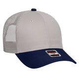 OTTO CAP 6 Panel Low Profile Mesh Back Trucker Hat OTTO 83-473