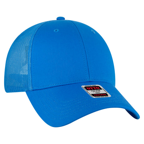 OTTO CAP 6 Panel Low Profile Mesh Back Trucker Hat OTTO 83-473
