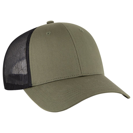 OTTO CAP® 6 Panel Low Profile Mesh Back Trucker Hat OTTO 83-473