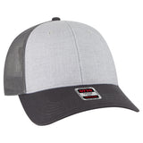OTTO CAP 6 Panel Low Profile Mesh Back Trucker Hat OTTO 83-473