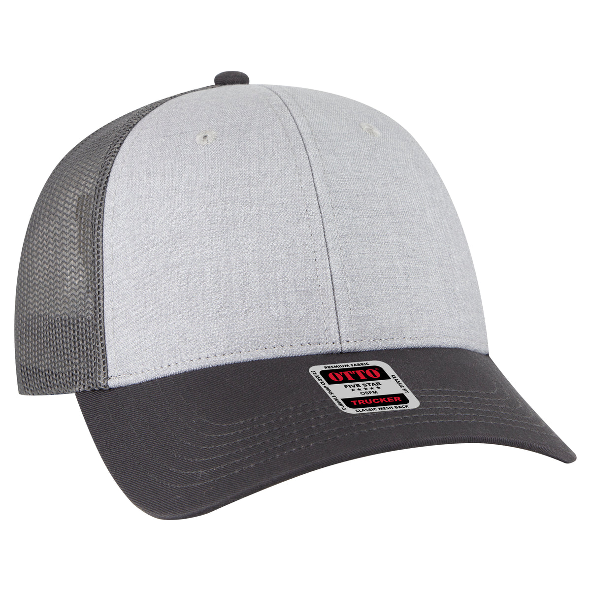 OTTO CAP® 6 Panel Low Profile Mesh Back Trucker Hat OTTO 83-473