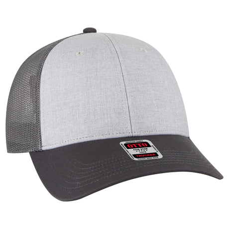 OTTO CAP® 6 Panel Low Profile Mesh Back Trucker Hat OTTO 83-473