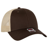 OTTO CAP 6 Panel Low Profile Mesh Back Trucker Hat OTTO 83-473