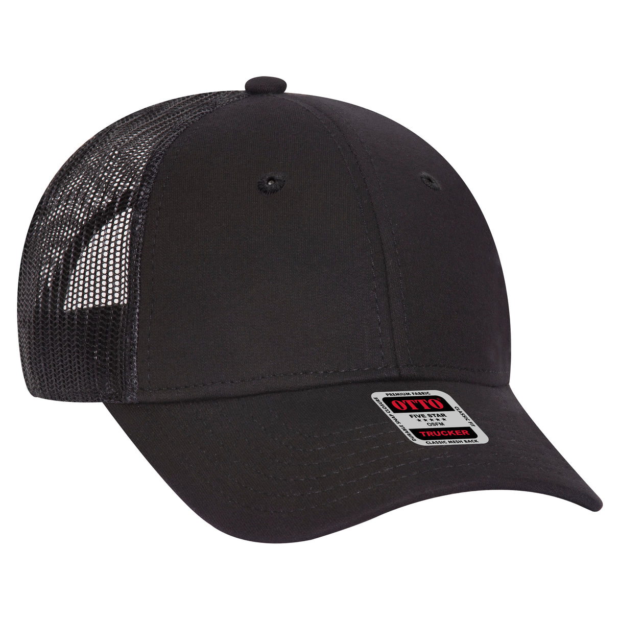 OTTO CAP® 6 Panel Low Profile Mesh Back Trucker Hat OTTO 83-932